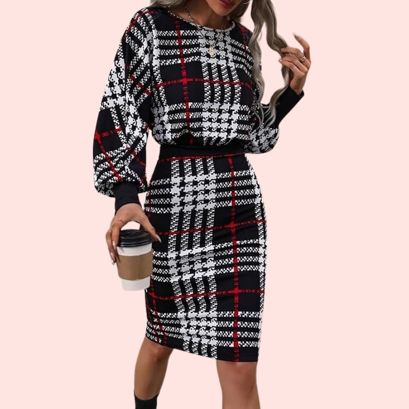 Carmen - Gestreiftes Bodycon-Shirt