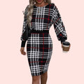 Carmen - Gestreiftes Bodycon-Shirt