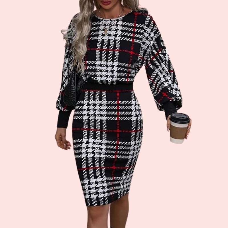 Carmen - Gestreiftes Bodycon-Shirt
