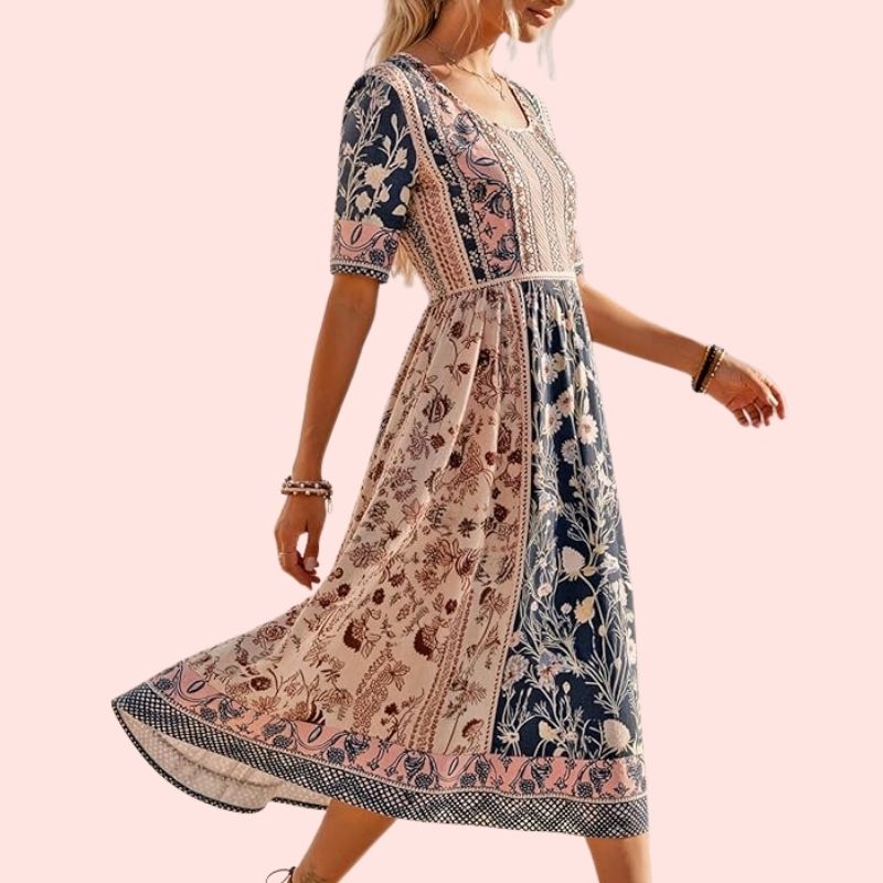 Helene - Boho-Patchwork-Muster